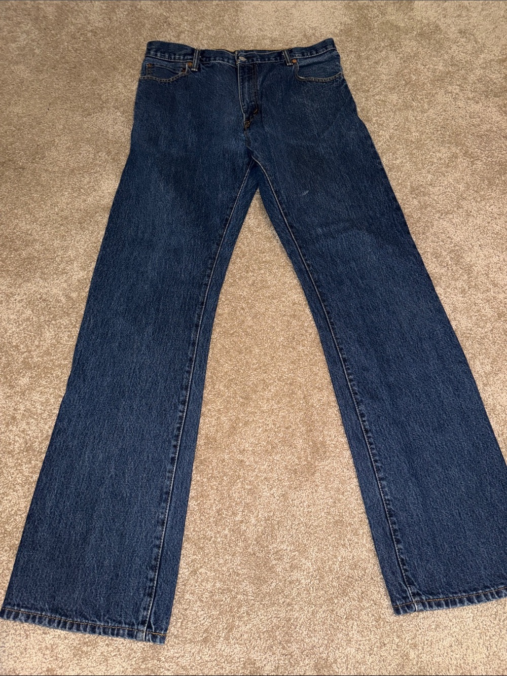 Levi's 517 Men's Dark Blue Bootcut Jeans - 36x36. B15